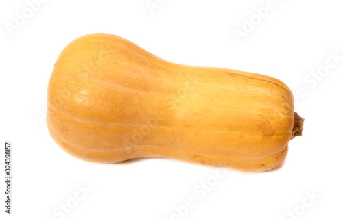 Fotografía A pumpkin Matilda isolated on a white background.