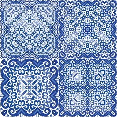  Portuguese vintage azulejo tiles.