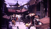 BAHAMAS-1969: Markets Are Near Garden Where Car