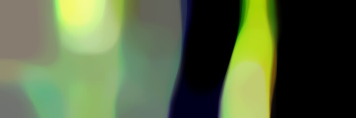Poster - blurred bokeh iridescent horizontal background texture with gray gray, black and dark khaki colors space for text or image