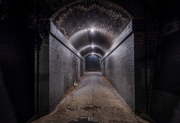 Wall Mural - light at end of the tunnel