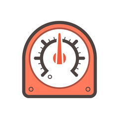 Wall Mural - gauge meter icon