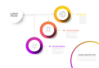 Poster - Multipurpose Infographic template with three elements