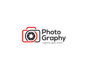 Wall Mural - Photography Camera Logo Icon Design Vector