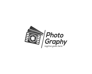 Wall Mural - Photography Camera Logo Icon Design Vector