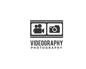 Photography and Video Logo Icon Design Vector