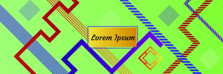 Fototapete - modern abstract backgrounds with gradient linear waves. Simply geometric template for designa