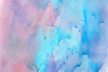 Poster - abstract colorful smear paint background 