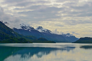  Alaska mountains and water