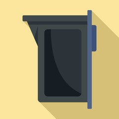 Poster - Print cartridge icon. Flat illustration of print cartridge vector icon for web design