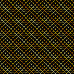Aufkleber - Golden art deco seamless pattern. Luxury decorative geometrical ornament, gold geometric shapes and vintage pattern vector. Elegant retro textures. Abstract background. Abstract art deco background.