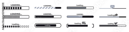 Fotografía Progress loading bar