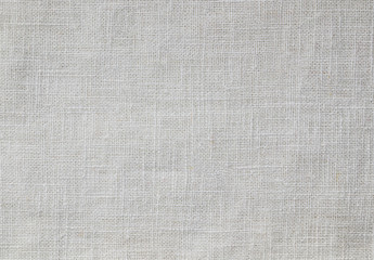 White cotton fabric as background.