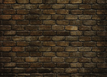 Grungy Old Brick Wall For Background