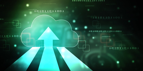 Poster - 2d rendering technology Cloud computing 