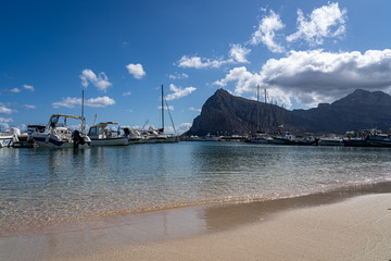 Canvas Print - Beautiful view of  San Vito Lo Capo