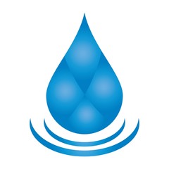 Poster - water drop Logo