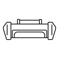 Poster - service cartridge icon. outline service cartridge vector icon for web design isolated on white backg