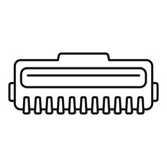 Poster - laser cartridge icon. outline laser cartridge vector icon for web design isolated on white backgroun