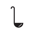 ladle icon collection, trendy style