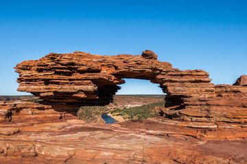 Nature's Window Outback Australia Canyon