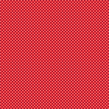 Seamless Nautical Red White Blue Polka Dot Vector Background Pattern
