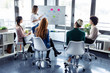 © Westend61 - Businesswomen during meeting at a flipchart, presenting ideas for a search engine optimisation