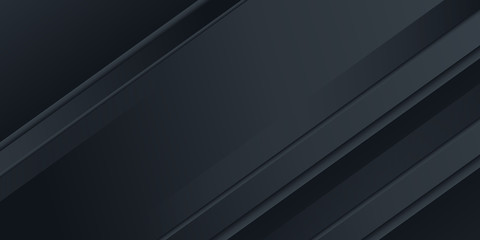  Dark black neutral abstract background for presentation design