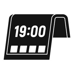 Poster - Flexible display icon. Simple illustration of flexible display vector icon for web design isolated on white background