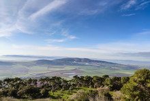 View Of The Surrounding Area From Mount Tabor, That Is From The Transfiguration Of The Lord