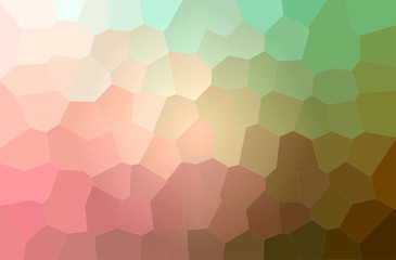 Abstract illustration of orange Big Hexagon background