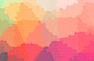 Abstract illustration of red Small Hexagon background