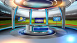 © Deepak - Sports Virtual set studio for green footage Realize your vision for a professional-looking studio  wherever you want it. With a simple setup, a few square feet of space, and Virtual Set ,