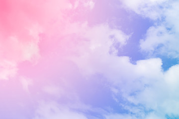 Wall Mural - cloud background with a pastel colour