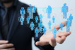 © vegefox.com - group of network people - Business and contact
