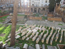 View Of The Ruins Of Largo Di Torre Argentina Which Is A Square In Rome, Italy