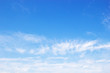 © phatthanit - Blue sky background and white clouds soft focus, and copy space
