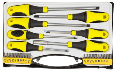 screwdriver set in a box