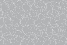 Abstract Seamless Wallpaper Pattern Background. Vector Illustration.