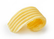 © Tatyana Sidyukova - Butter curl or butter roll isolated on white background