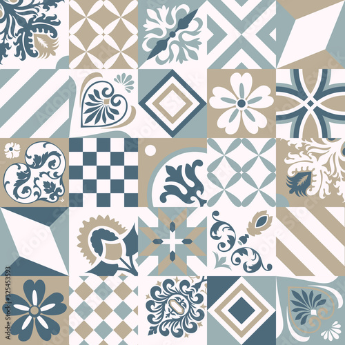 tradycyjne-portugalskie-ozdobne-plytki-dekoracyjne-azulejos-abstrakcyjne-tlo-wektorowa-reka-rysujaca-ilustracja-typowe-portugalskie-plytki-plytki-ceramiczne-zestaw-mandali
