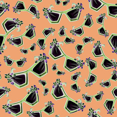 seamless pattern with accessories