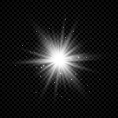 Wall Mural - light effect of lens flares
