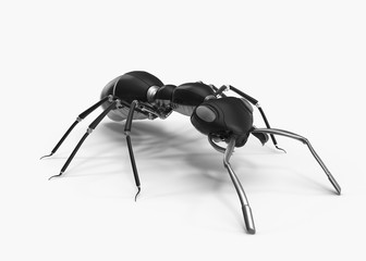 Mechanical ant. 3d Render, vray render+ pbr material  