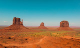 Fototapeta  - The Monument Valley - Valley drive