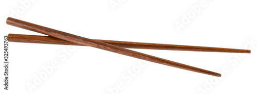 Cuadros en Lienzo chopsticks isolated on white background