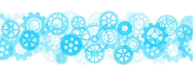 Poster - Gears technology mechanical background – stock vector