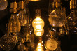 © leisuretime70 - LED light bulbs are decorated on the ceiling