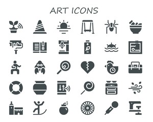 art icon set