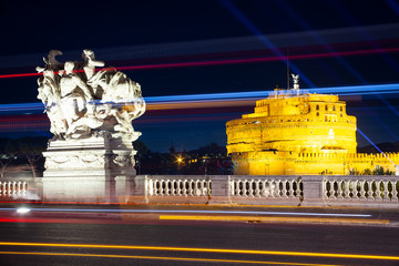 Wall Mural - The Mausoleum of Hadrian, usually known as Castel Sant'Angelo, Rome